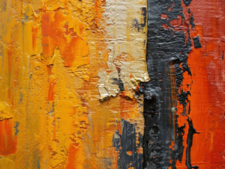a close up of a paintingの素材