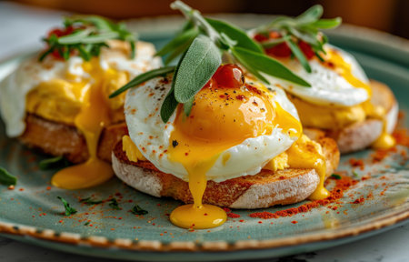 a plate of food on a plateの素材