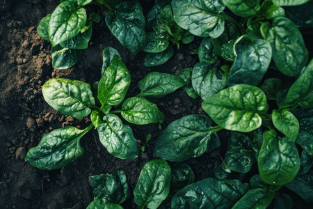 a close up of leavesの素材