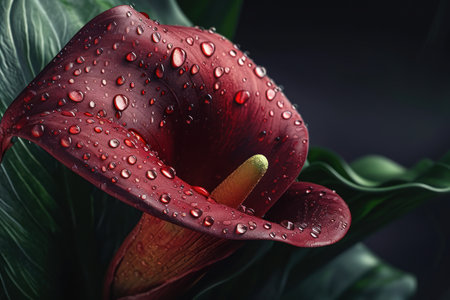 a close up of a flowerの素材