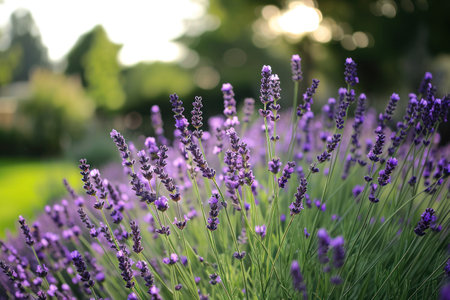 a close up of purple flowersの素材