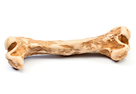 a bone on a white backgroundの素材