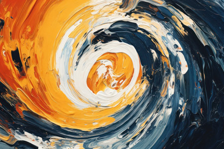 a close up of a paintingの素材