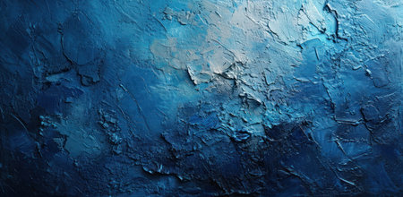 a blue and white wallの素材