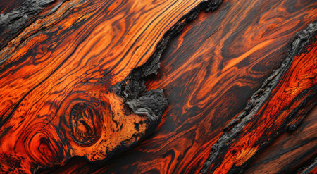 a close up of a woodの素材