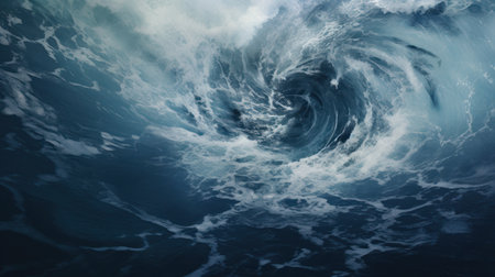 Majestic Ocean Swirl from Aboveの素材