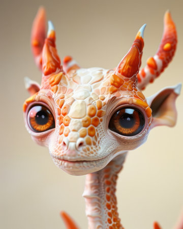 Fantasy Creature with Big Eyesの素材