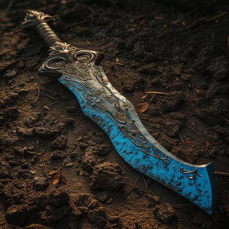 Ancient Sword Buried in Groundの素材