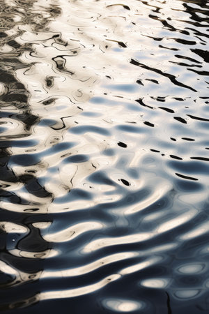 Abstract Water Reflections in Sunlightの素材