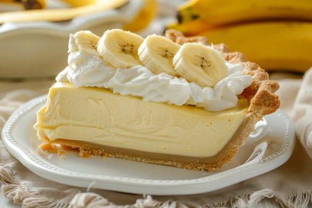 Delicious banana cream pieの素材
