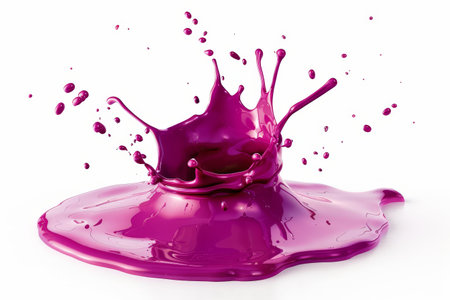 Vibrant paint splashの素材