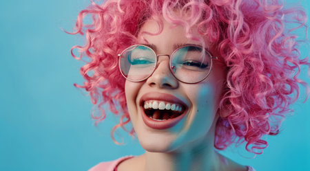 Vibrant and Joyful Portraitの素材