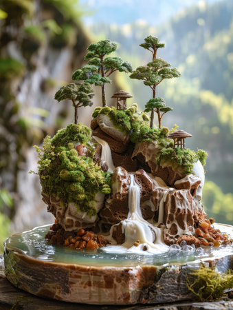 Miniature Enchanted Forest Landscapeの素材