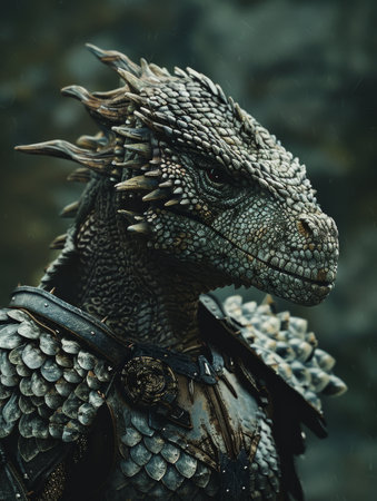 Majestic Dragon Portraitの素材