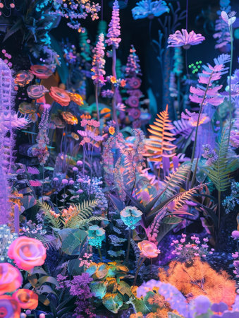 Vibrant Floral Fantasyの素材