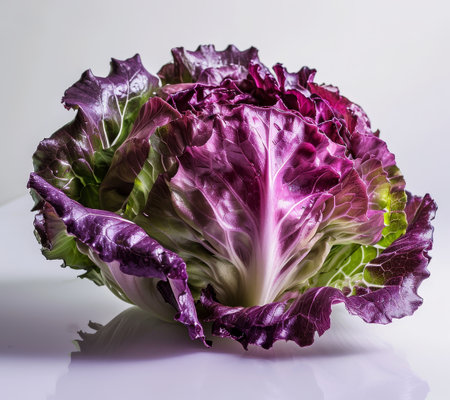 Vibrant Purple Lettuce Headの素材