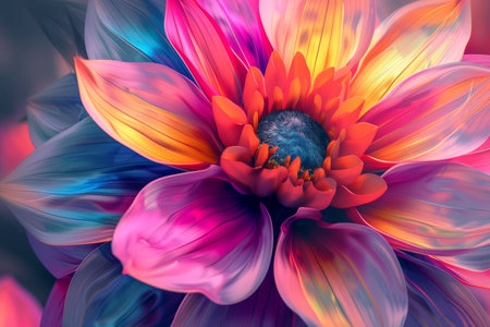 Vibrant Floral Explosionの素材