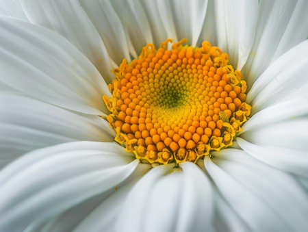 Vibrant Daisy Flower Macroの素材