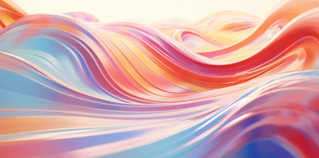 Vibrant abstract fluid art backgroundの素材