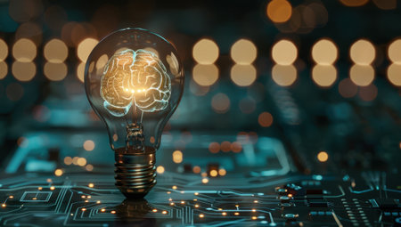 Illuminating the power of the human mindの素材