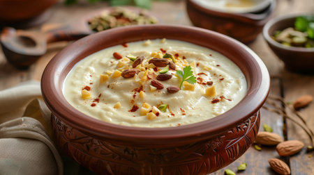 Creamy and comforting traditional middle eastern rice puddingの素材