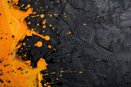 abstract paint splatter backgroundの素材