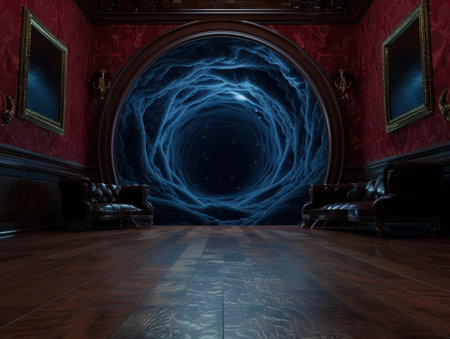 Mysterious portal to another dimensionの素材