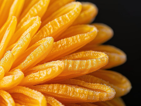 Close-up of fresh orange slicesの素材