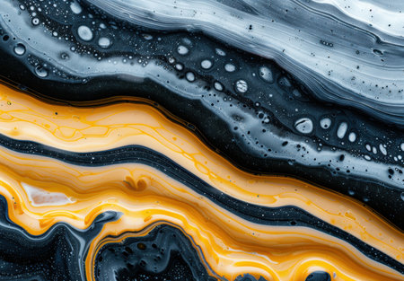 Mesmerizing abstract fluid art backgroundの素材