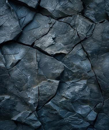 Cracked slate stone background textureの素材