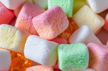 Assorted colorful gummy candiesの素材