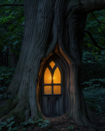 Enchanted forest fairy doorの素材