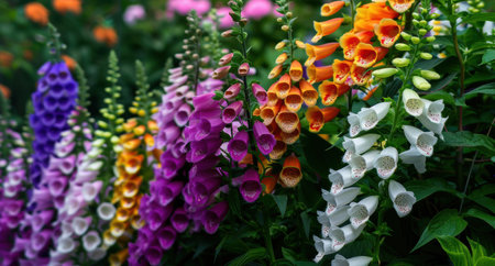 Vibrant Floral Gardenの素材