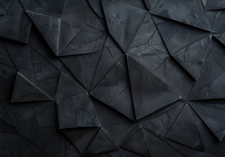 Cracked black slate backgroundの素材