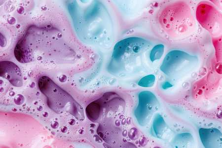 Vibrant abstract fluid art backgroundの素材