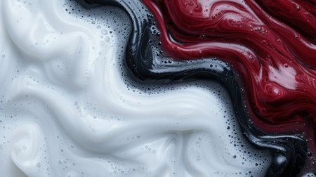 Vibrant abstract fluid art backgroundの素材