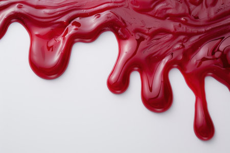 Vibrant red liquid abstract backgroundの素材
