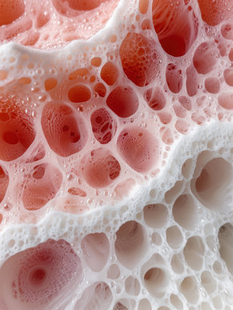 Vibrant abstract cellular patternの素材