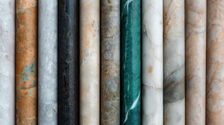 Assortment of natural stone texturesの素材