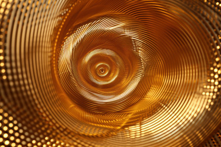 abstract golden spiral patternの素材