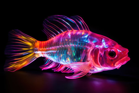 Vibrant and Mesmerizing Aquarium Fishの素材