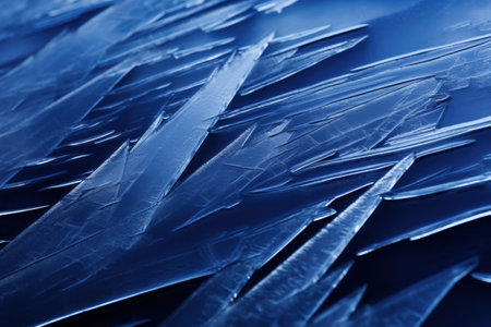 abstract blue feather patternの素材