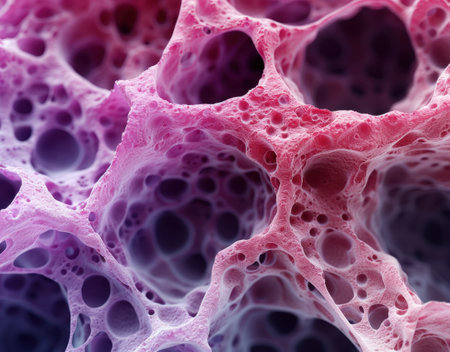 abstract microscopic cellular structureの素材