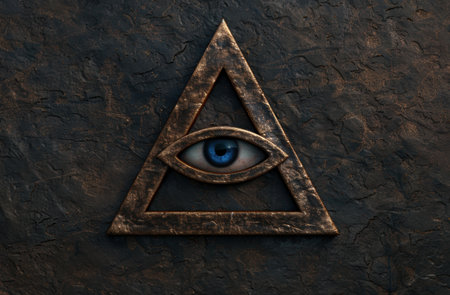 The all-seeing eye of providenceの素材