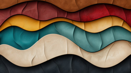 Colorful abstract leather texture backgroundの素材