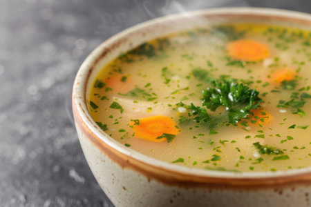 Delicious homemade vegetable soupの素材
