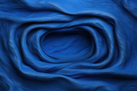 Flowing blue abstract backgroundの素材
