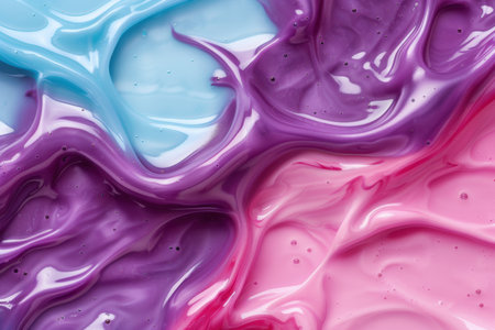 Vibrant abstract fluid art backgroundの素材
