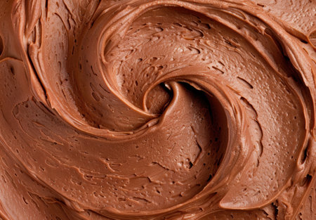 swirling chocolate textureの素材