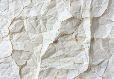 Crumpled paper texture backgroundの素材